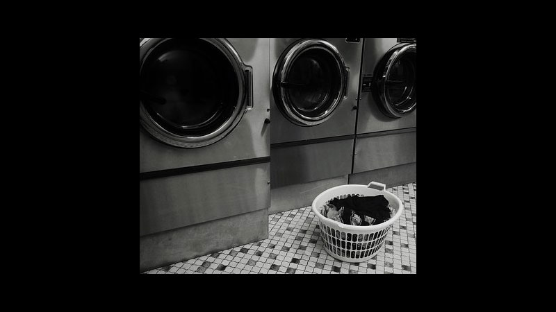 Lingering Laundry Lady