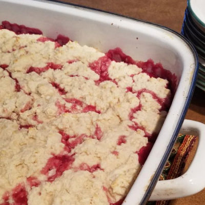 Cherry Cobbler for a Crowd