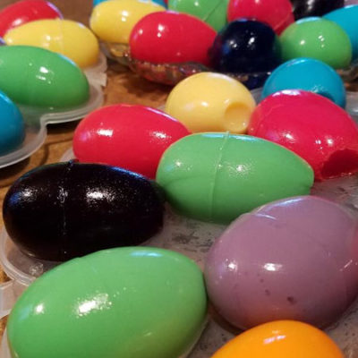 Jell-O Eggs for Next Easter