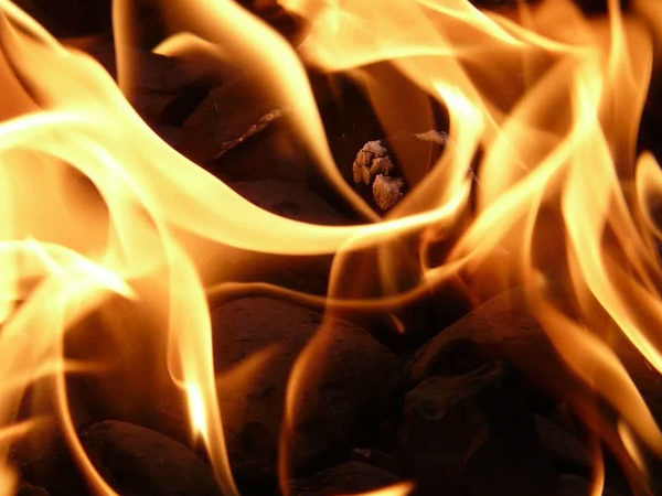 Aflame