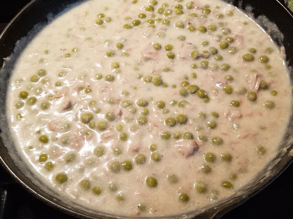 Tuna and Peas on Toast