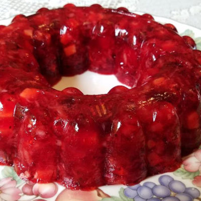 Festive Pineapple Cranberry Salad
